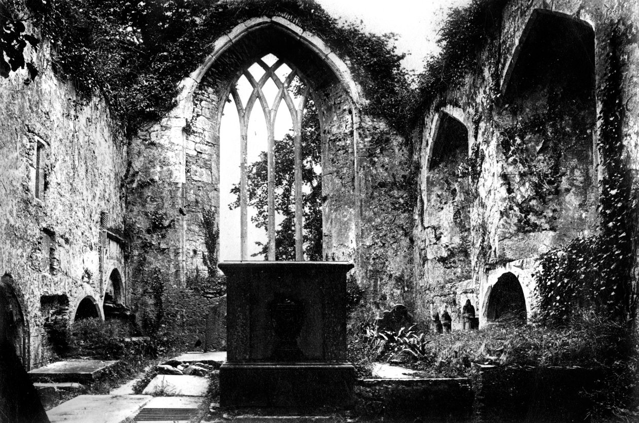 Muckross Abbey, Killarney, ca. 1882 von Unbekannt