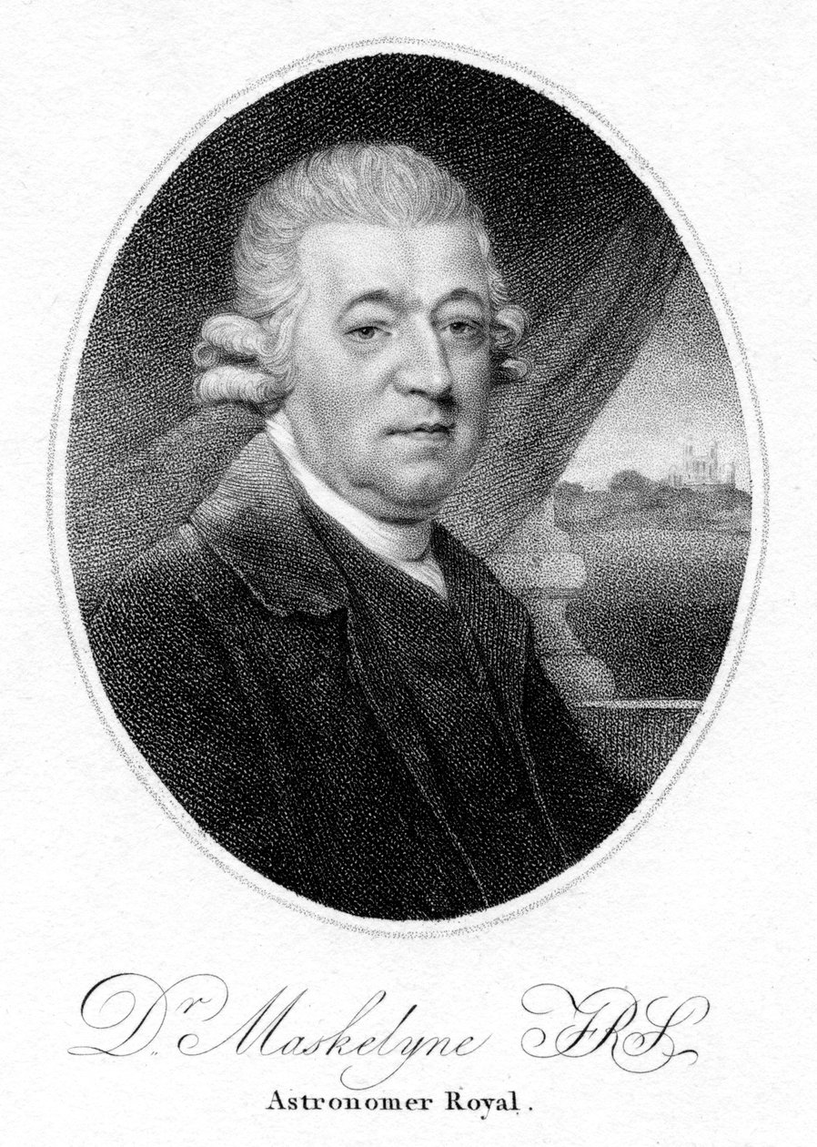 Nevil Maskelyne, englischer Astronom von Unbekannt