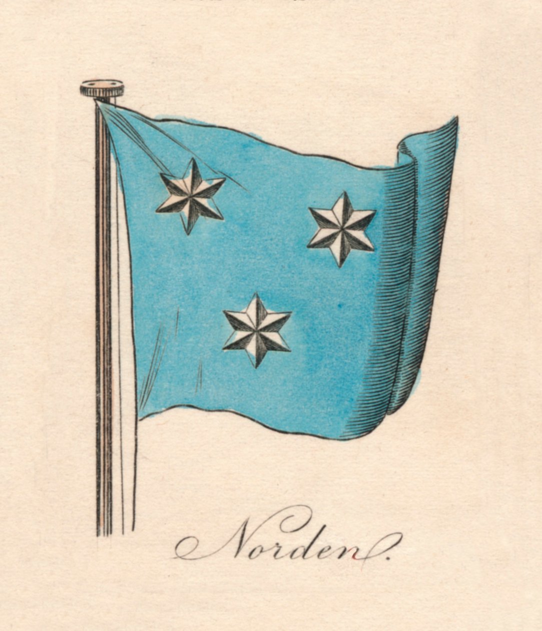 Norden, 1838 von Unbekannt