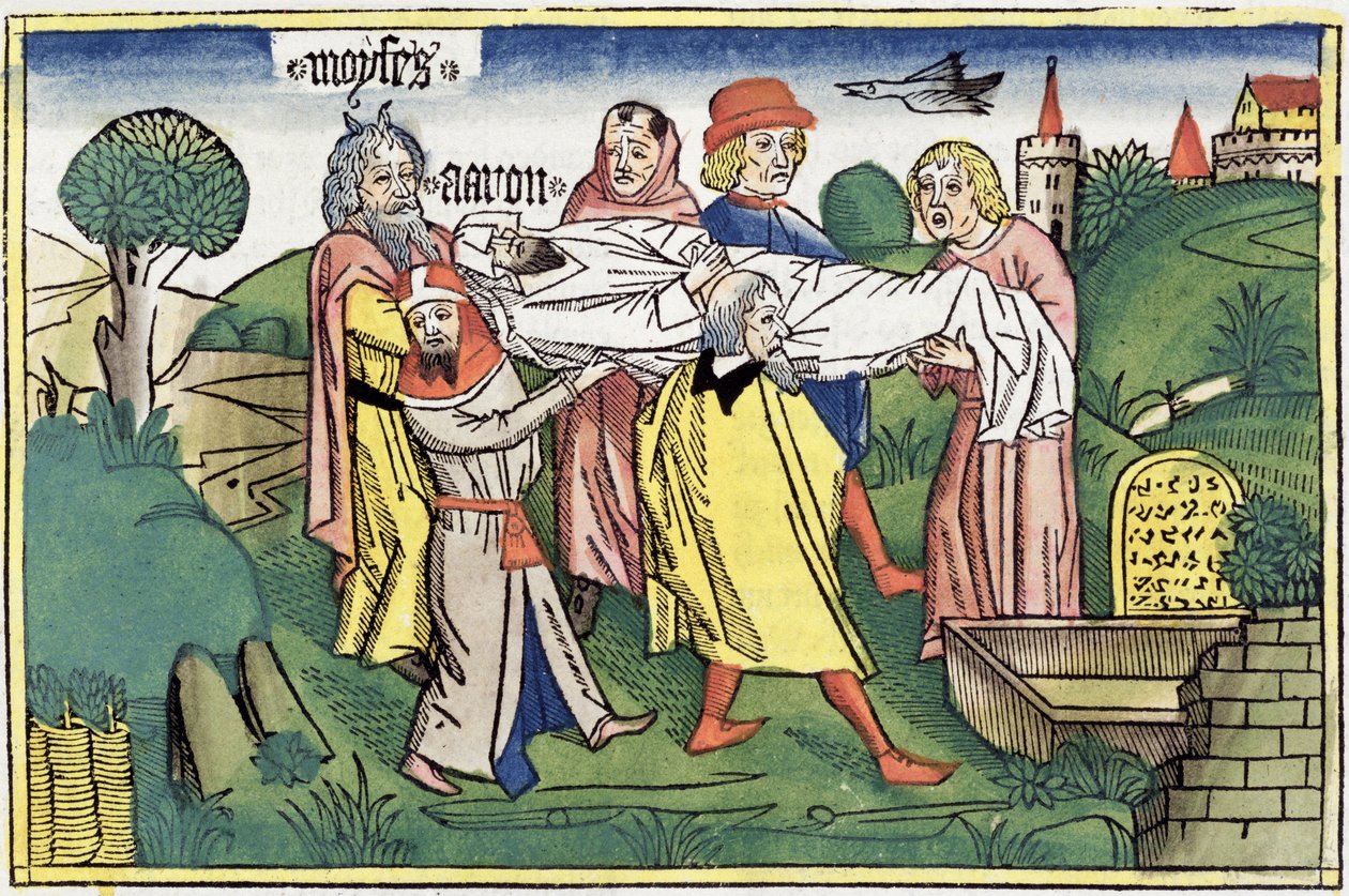 Numeri 20:22-29: Der Tod Aarons von Unbekannt