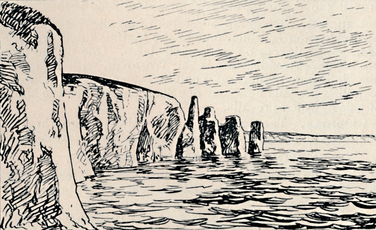 Old Harry Rocks, 1929 von Unbekannt