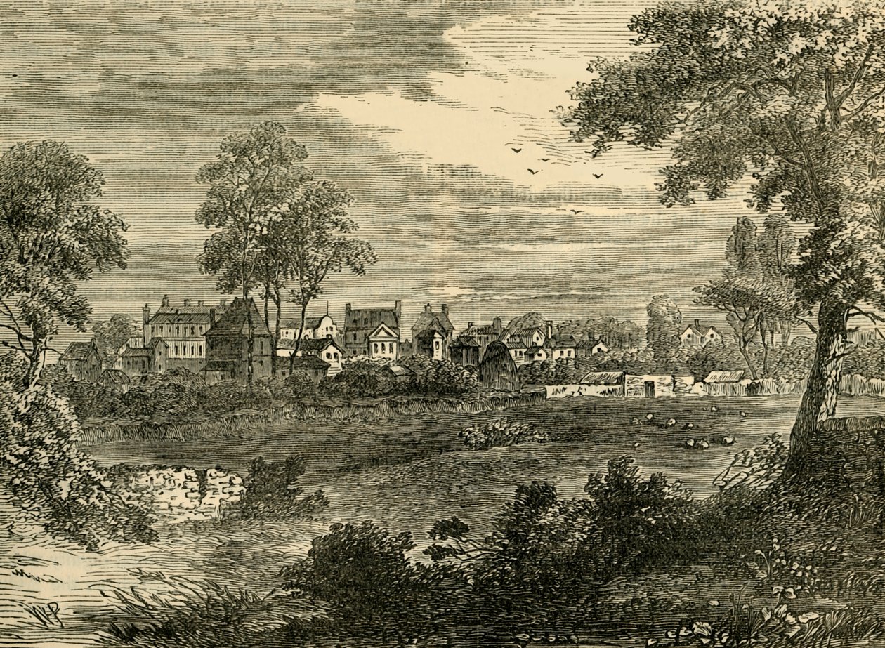 Alte Ansicht von Kensington von Unbekannt