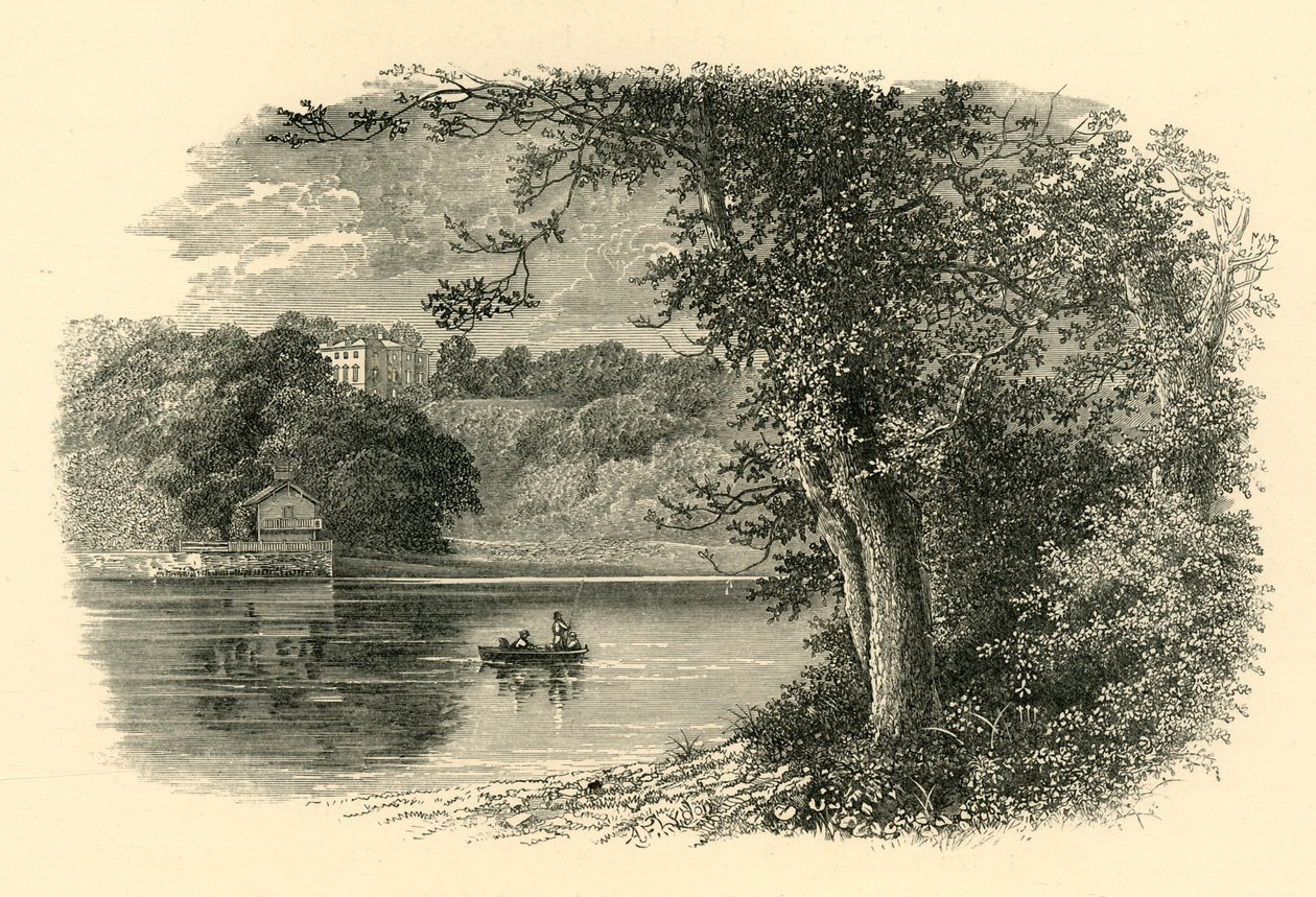Am Dart, um 1890 von Unbekannt
