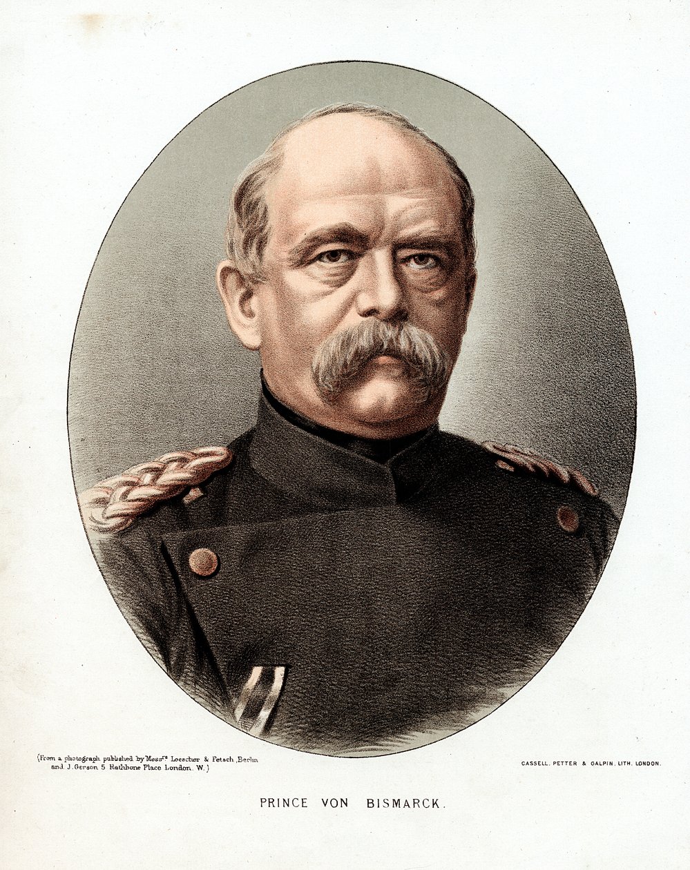 Otto von Bismarck, deutscher Staatsmann von Unbekannt