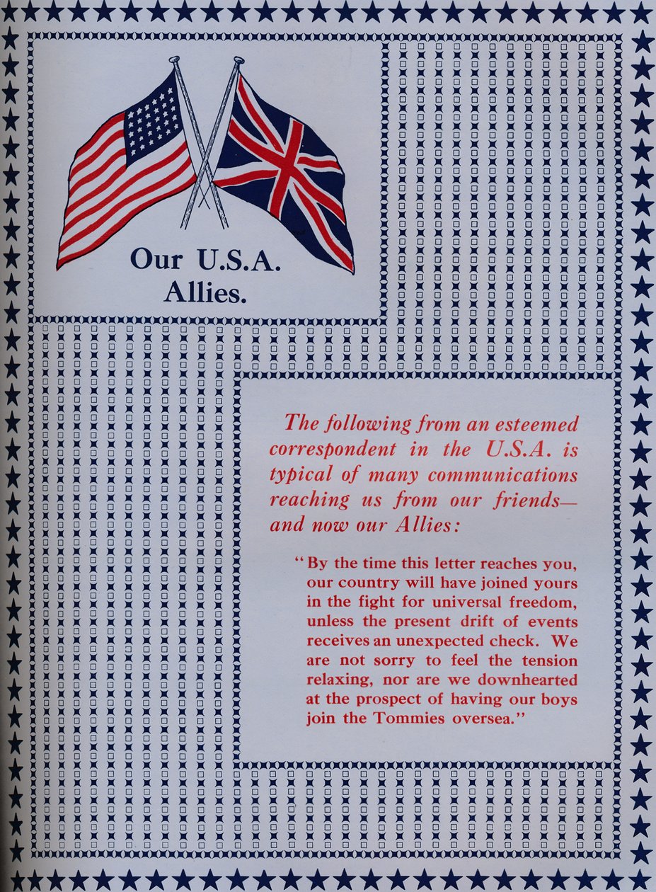 Unsere U.S.A. Verbündeten, 1917 von Unbekannt