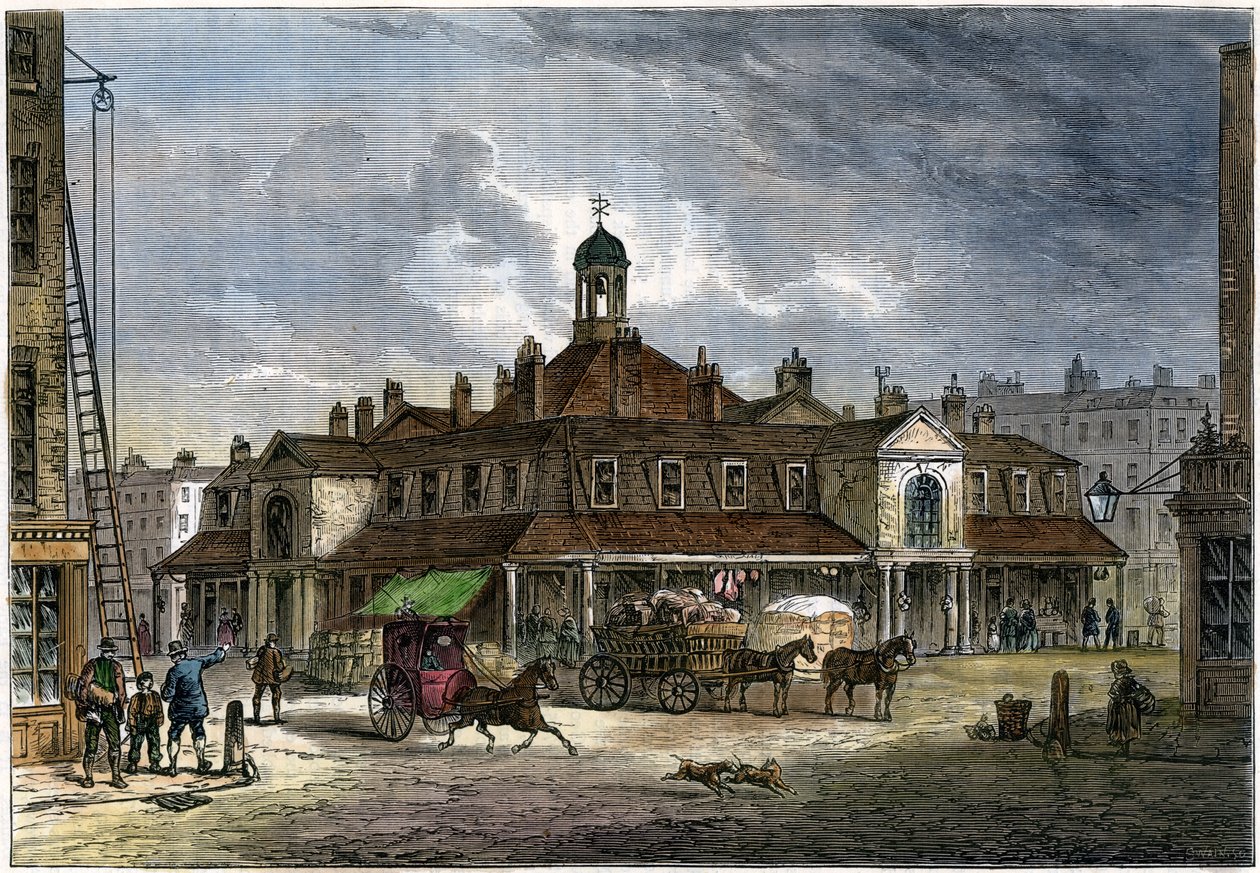 Oxford Markt von Unbekannt