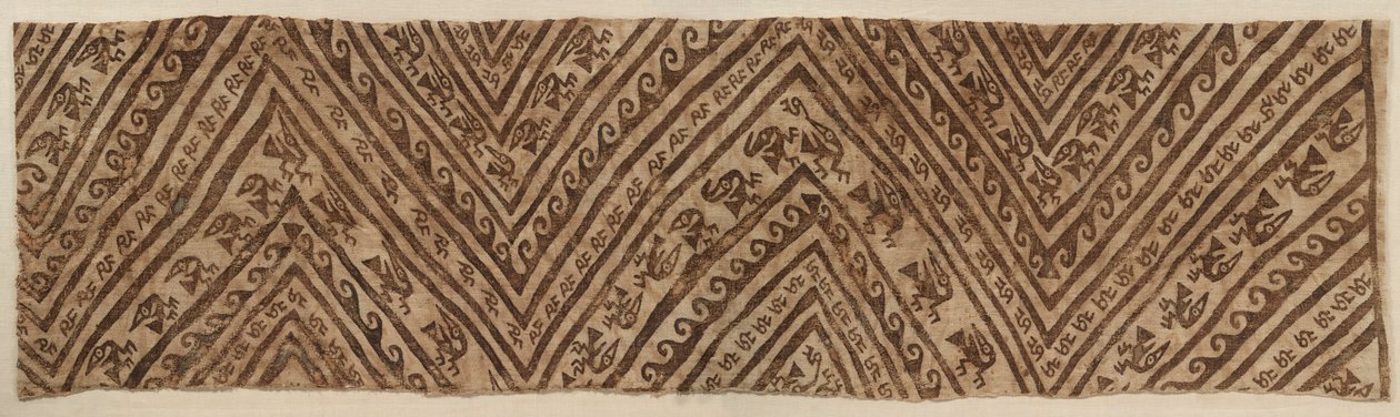Bemalte Mumienverpackung, ca. 1100-1400 n. Chr. von Unbekannt