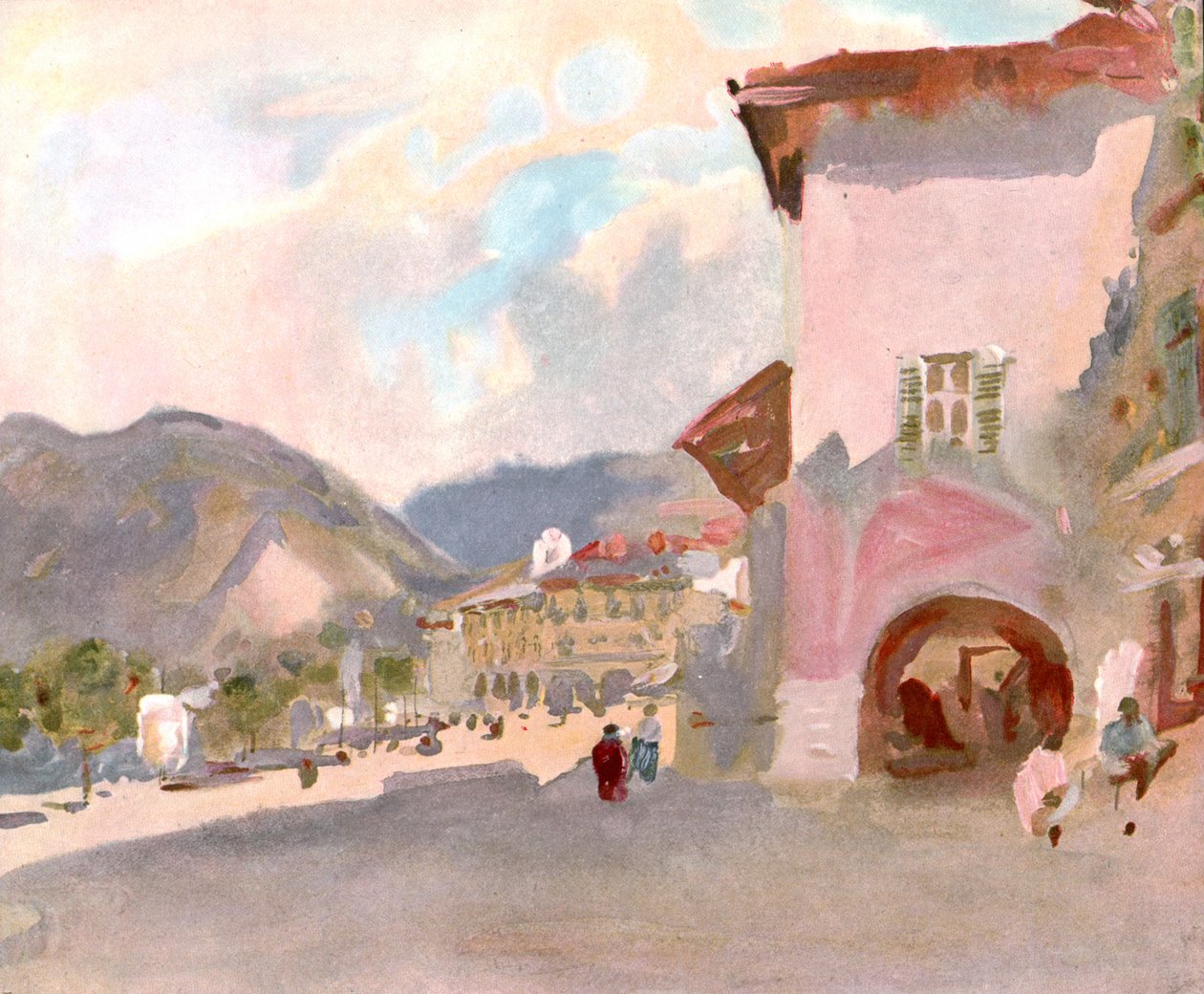 Pallanza, Lago Maggiore, 1892, um 1900 von Unbekannt