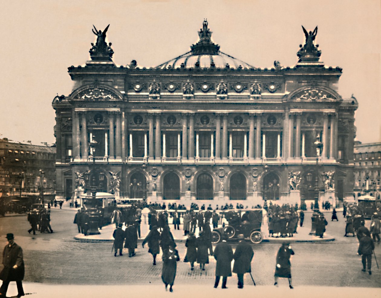 Paris. - Die Oper. - LL, ca. 1910 von Unbekannt