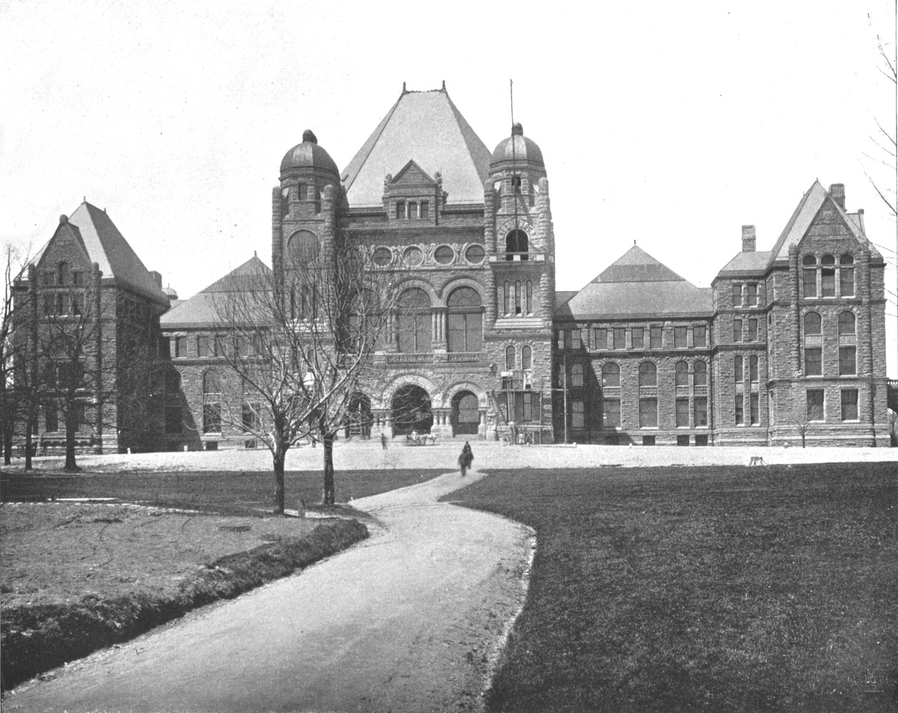 Parlamentsgebäude, Toronto, Kanada, um 1900 von Unbekannt