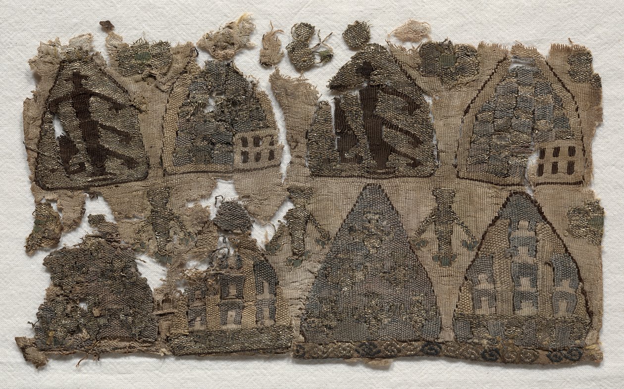 Teil einer Reliquientasche, 1250-1299 von Unbekannt