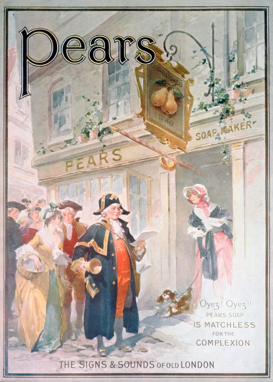 Pears Seifenwerbung, 1916 von Unbekannt
