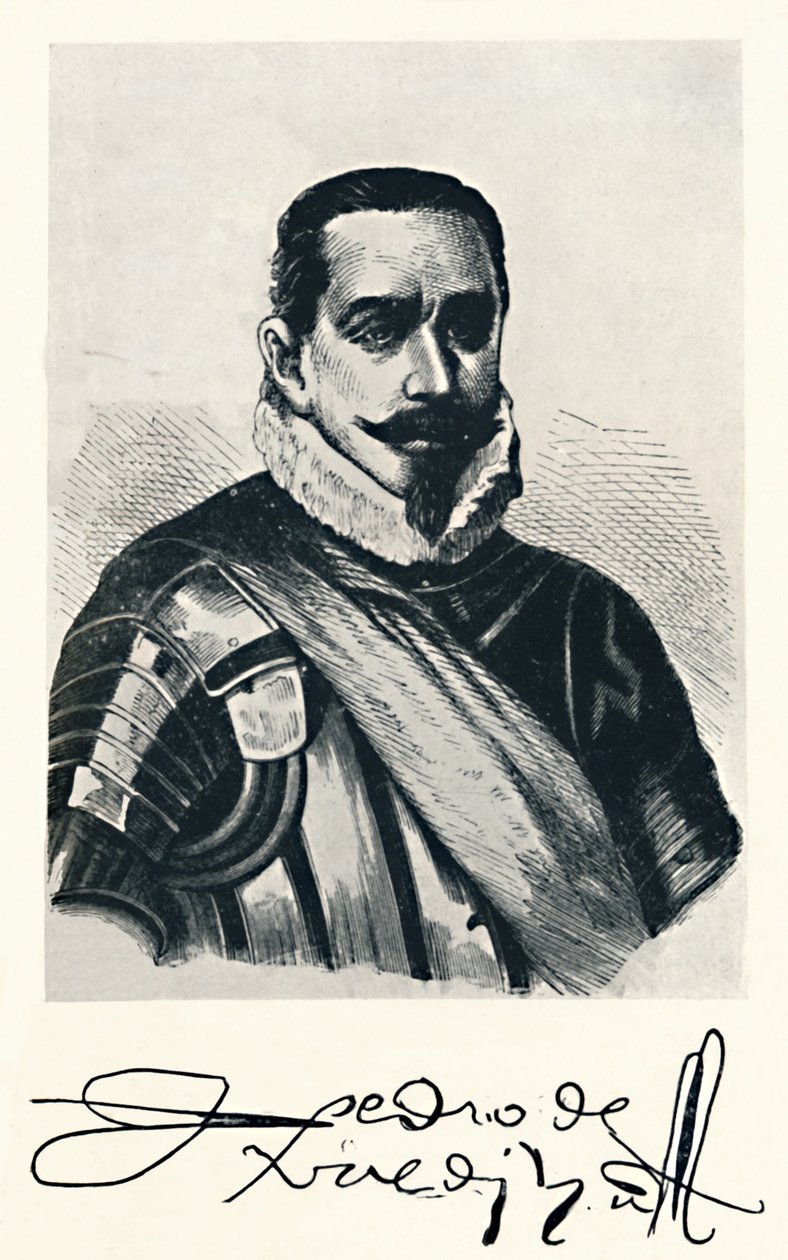 Pedro De Valdiva, um 1879 von Unbekannt