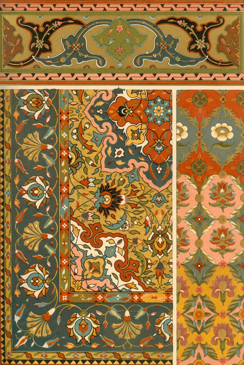 Persische Weberei und Illumination, 1898 von Unbekannt