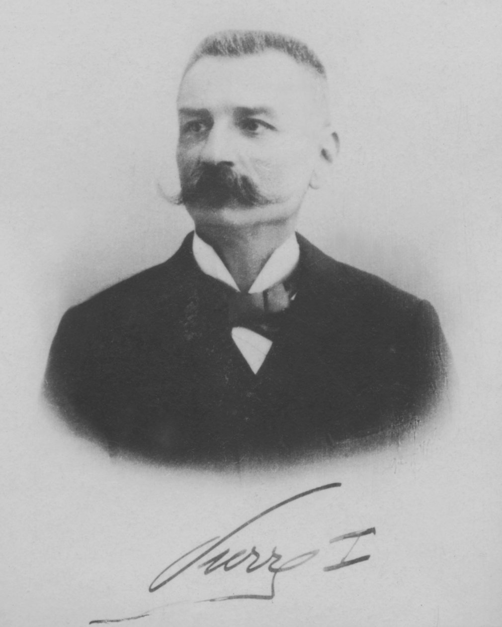 Peter I. von Serbien, ca. 1893 von Unbekannt