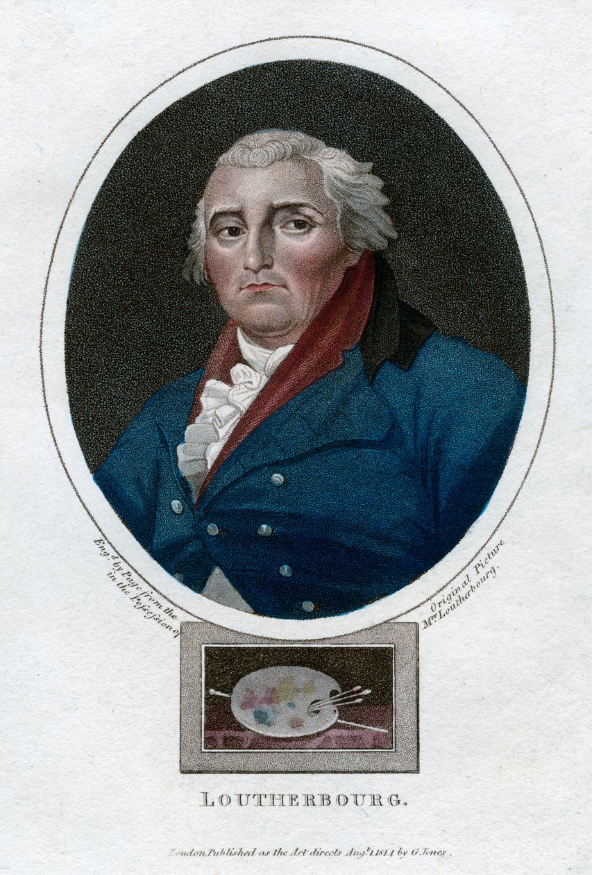 Philip James de Loutherbourg, französischer Maler von Unbekannt