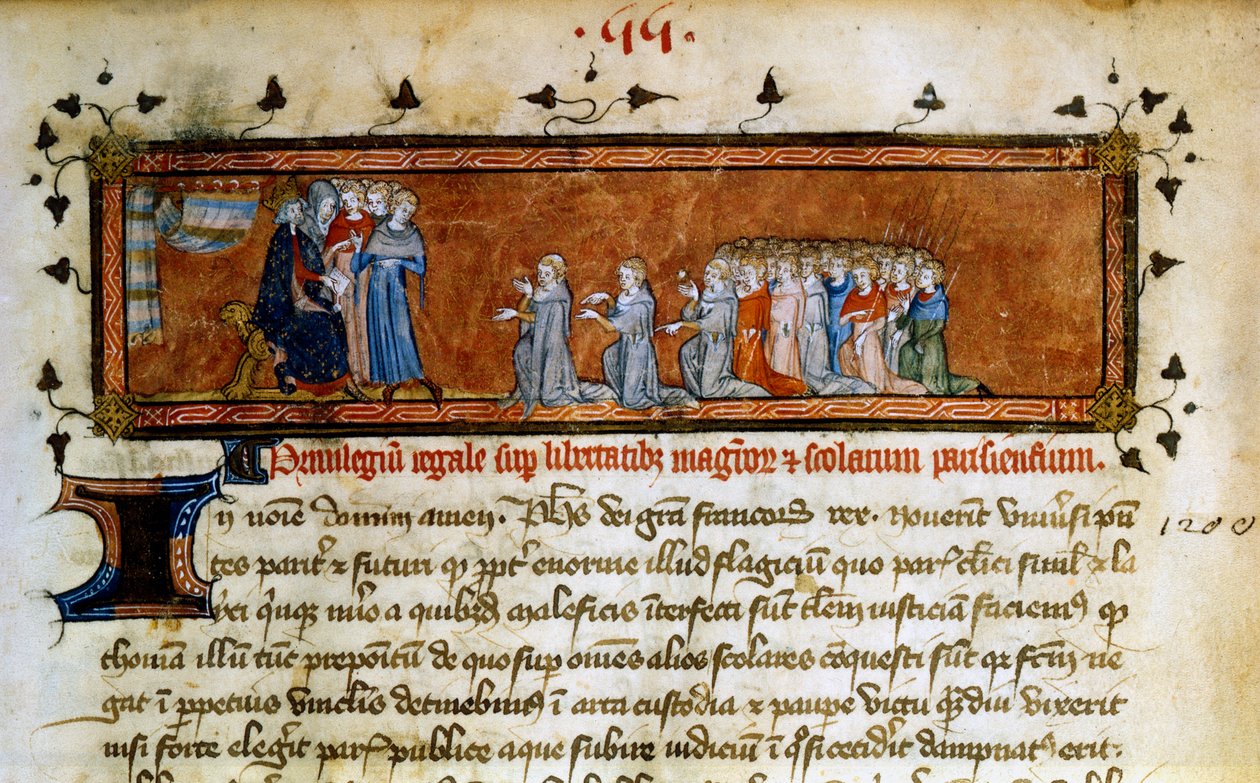 Philippe Auguste, Mitte des 14. Jahrhunderts von Unbekannt