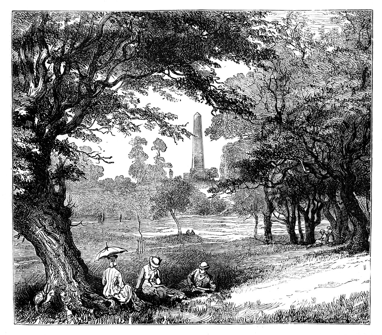 Phoenix Park, Dublin, 1888 von Unbekannt