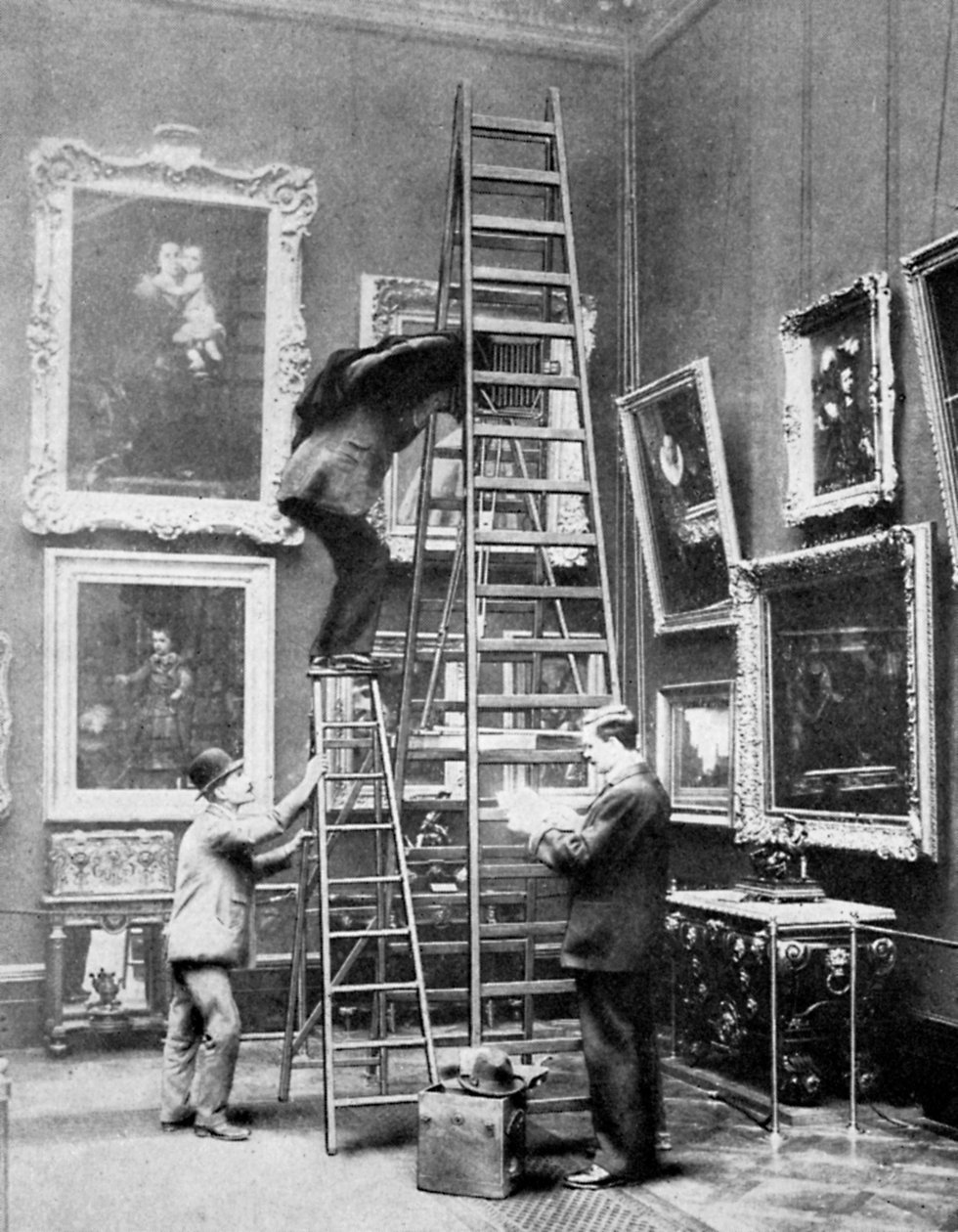 Fotografieren in der Wallace Collection, London, 1908-1909 von Unbekannt