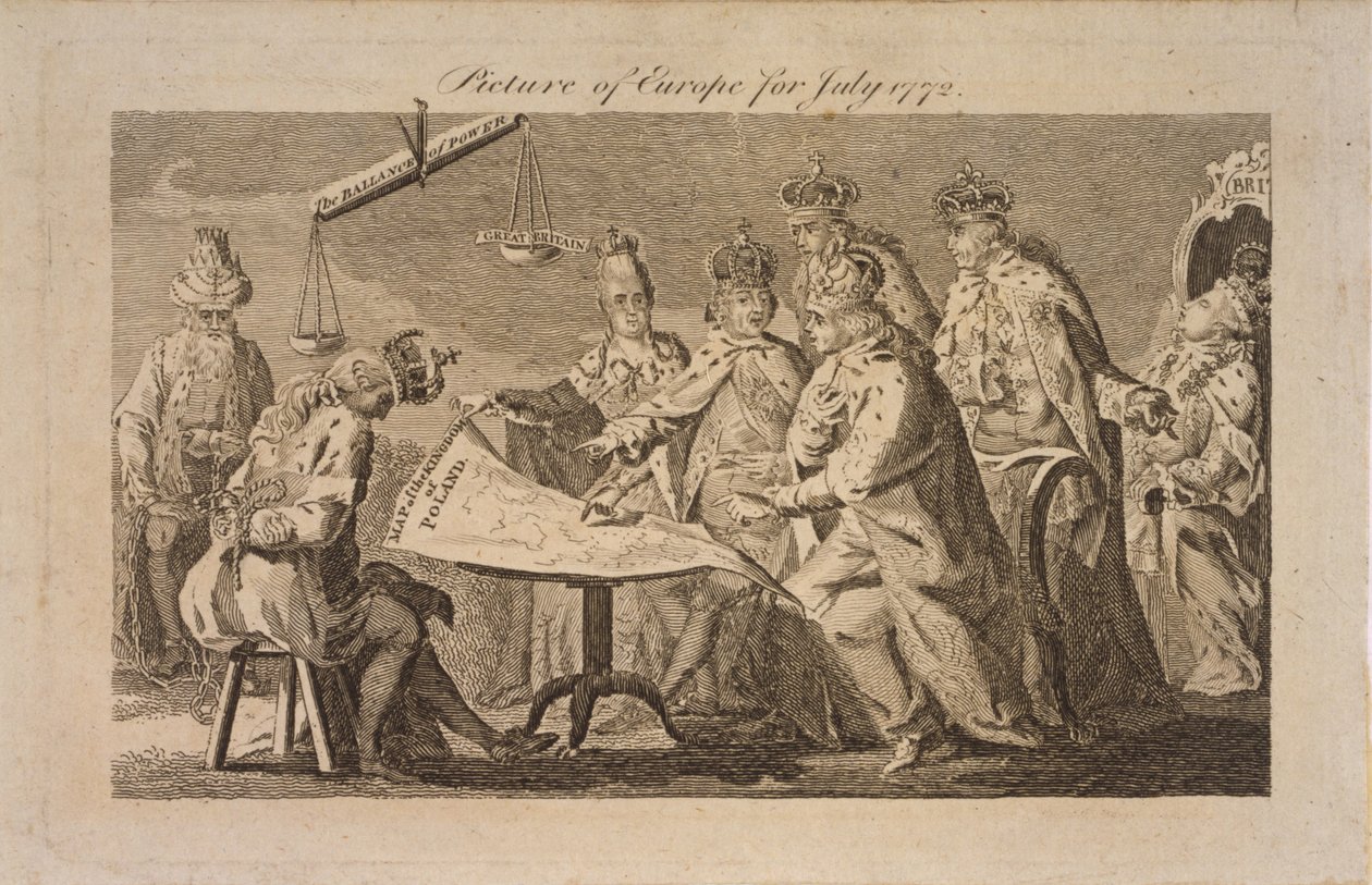 Bild von Europa für Juli 1772 von Unbekannt