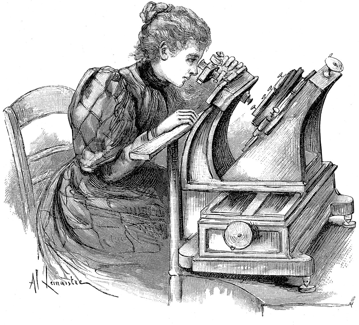Plattenmessmikroskop, 1895 von Unbekannt