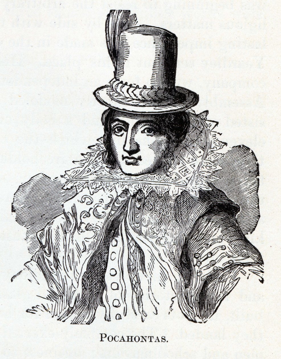 Pocahontas, 1882 von Unbekannt