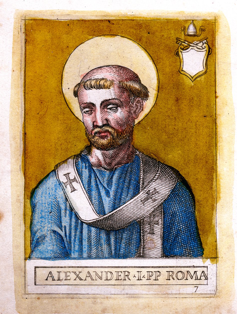 Papst Alexander I. von Unbekannt