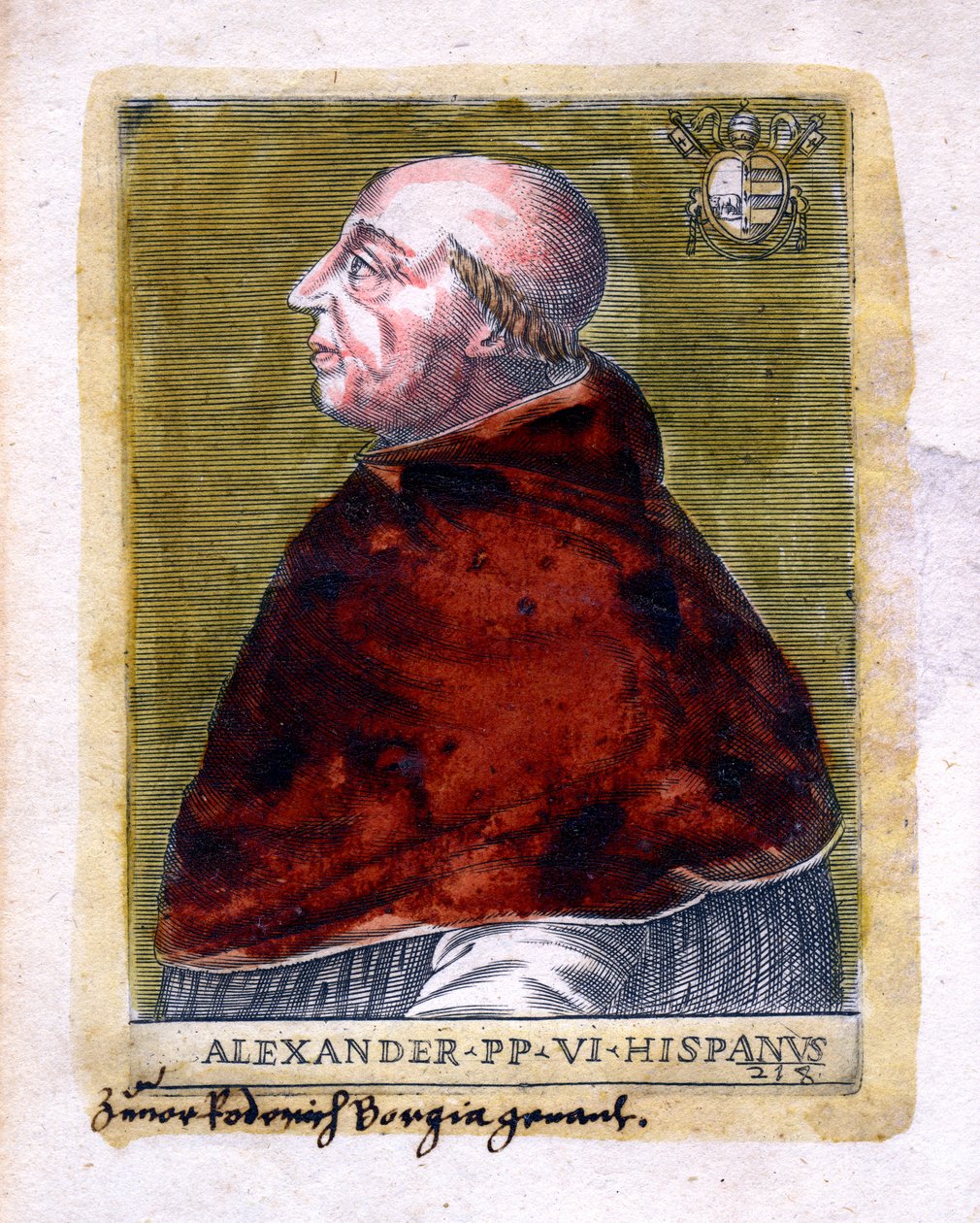 Papst Alexander VI von Unbekannt