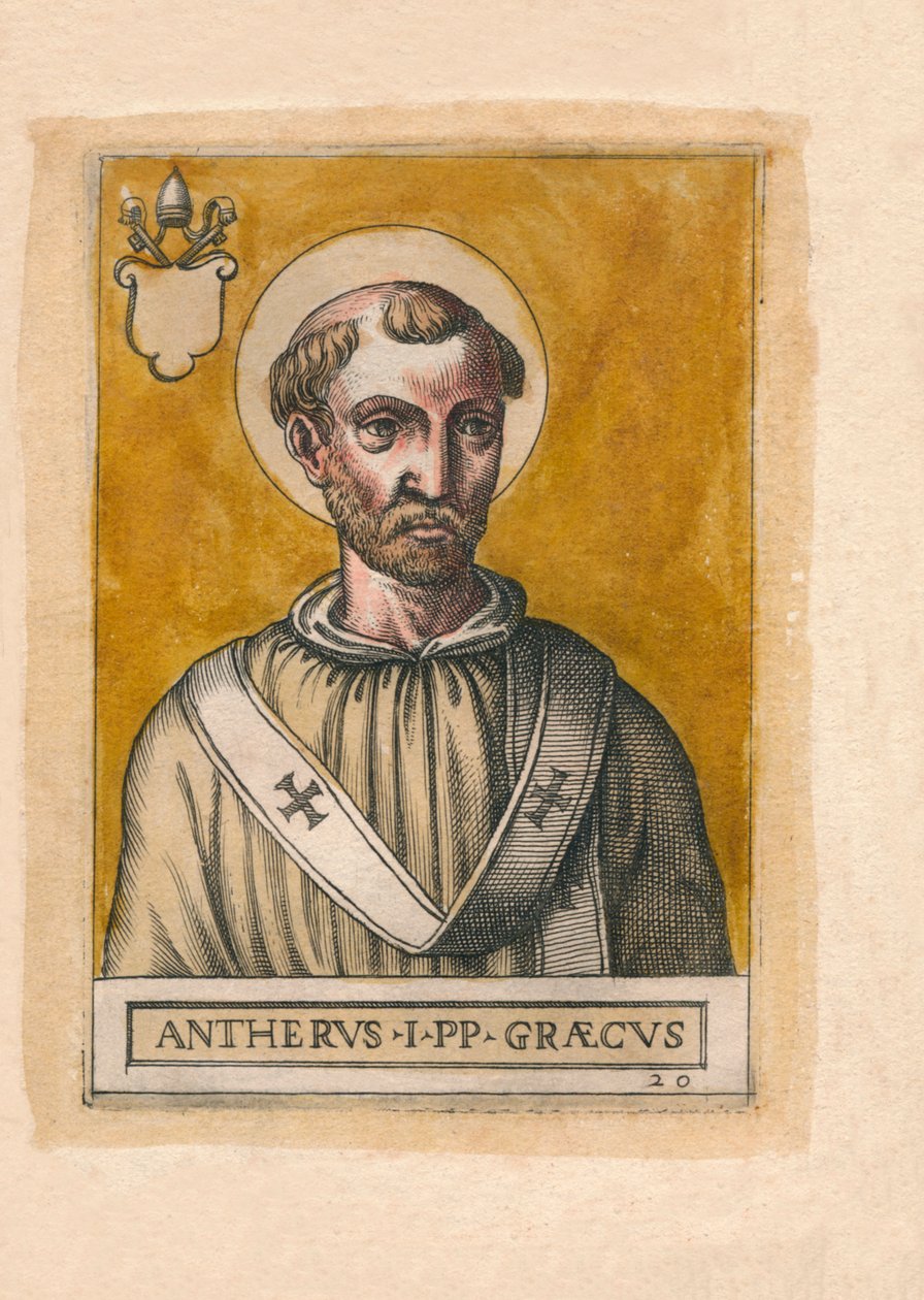 Papst Anterus von Unbekannt