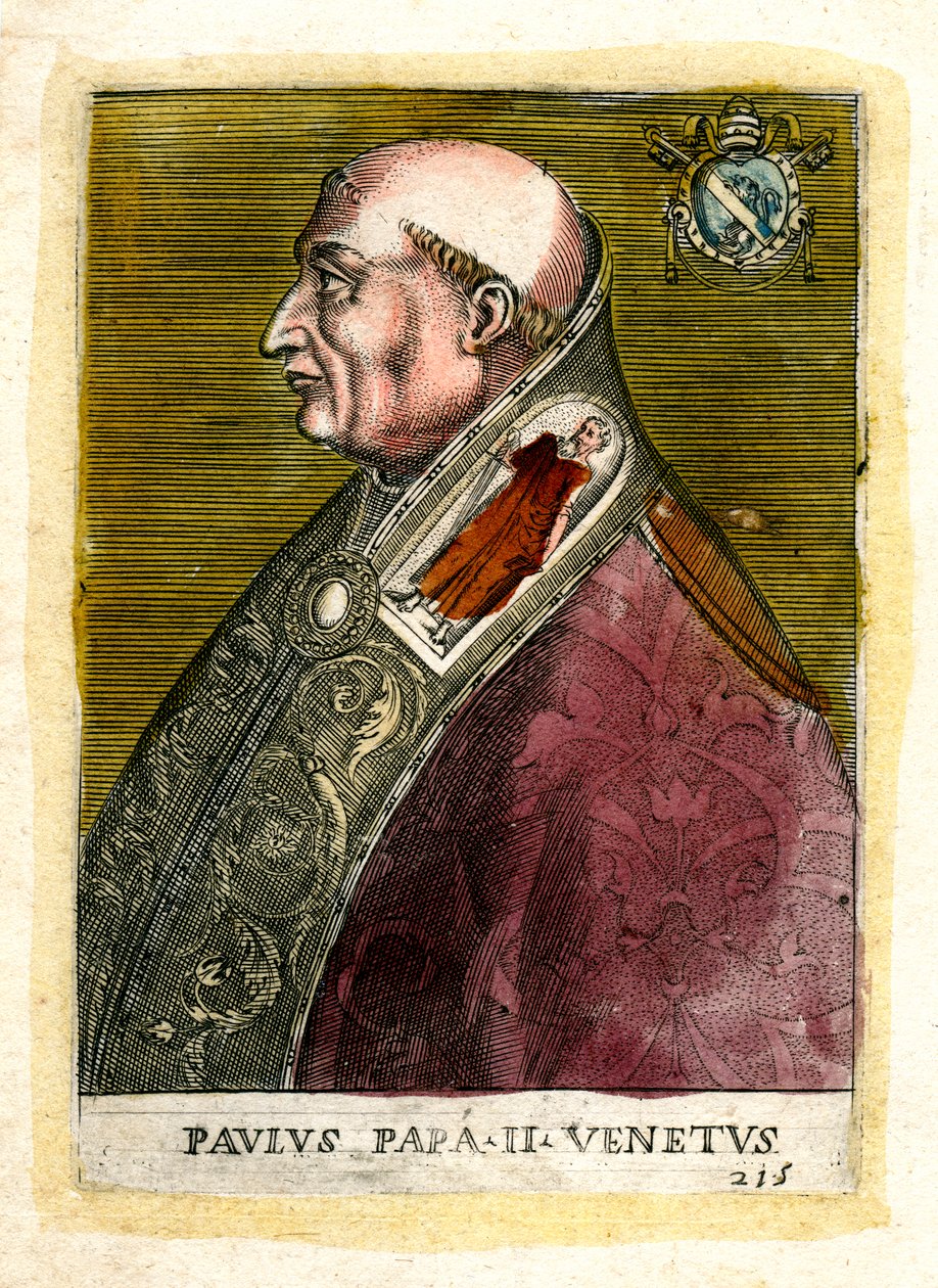 Papst Paul II von Unbekannt