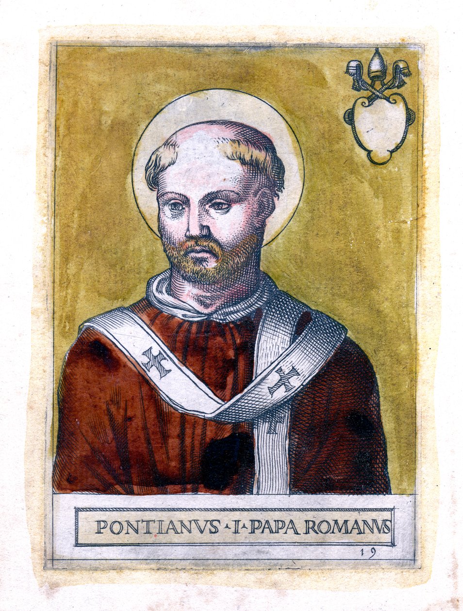 Papst Pontianus I. von Unbekannt