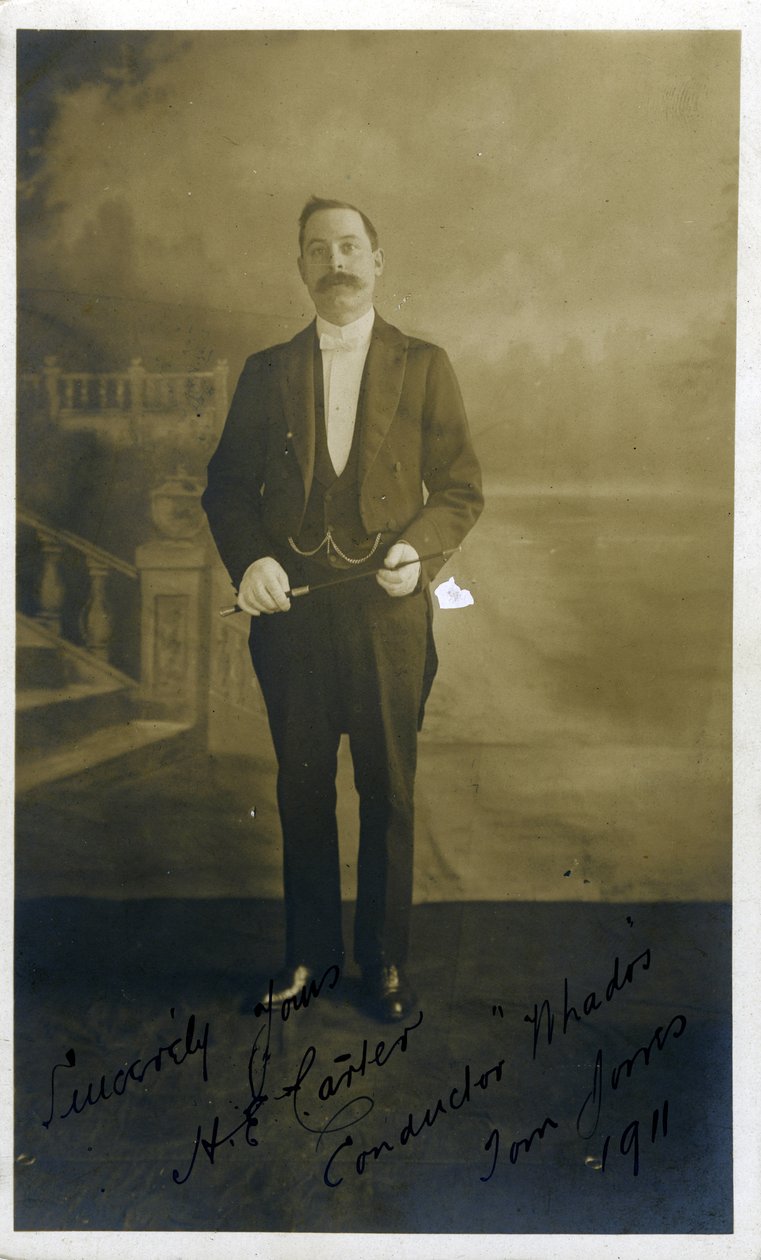 Porträt von H. E. Carter von Unbekannt