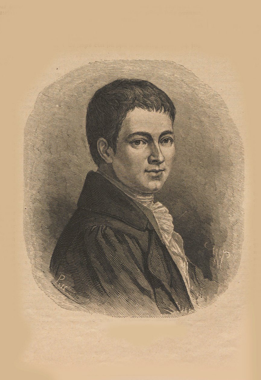 Porträt von Heinrich von Kleist 1777-1811, 1876 von Unbekannt