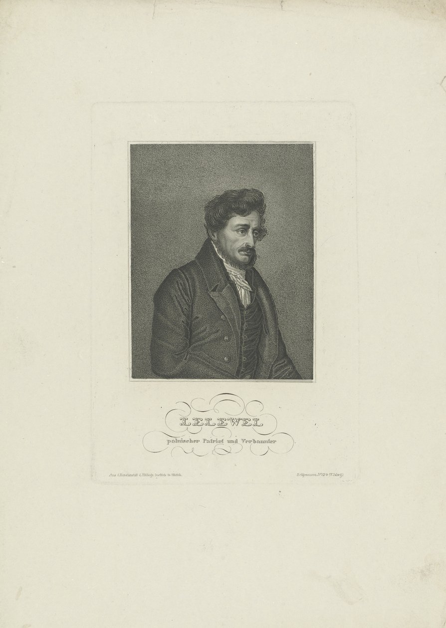Porträt von Joachim Lelewel von Unbekannt