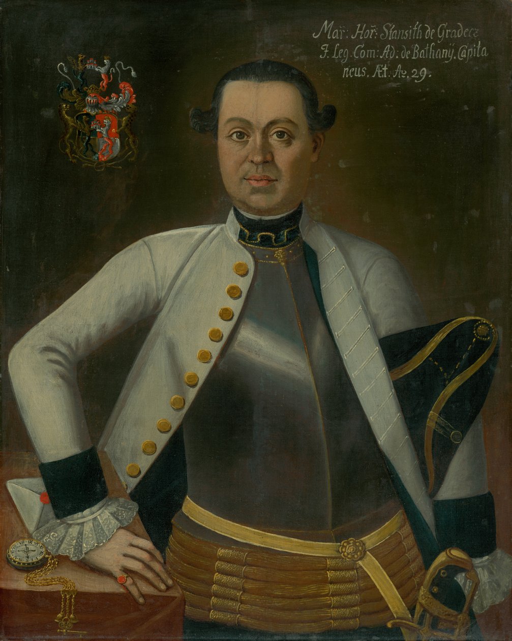 Porträt von Marcus Horváth-Stančič von Unbekannt