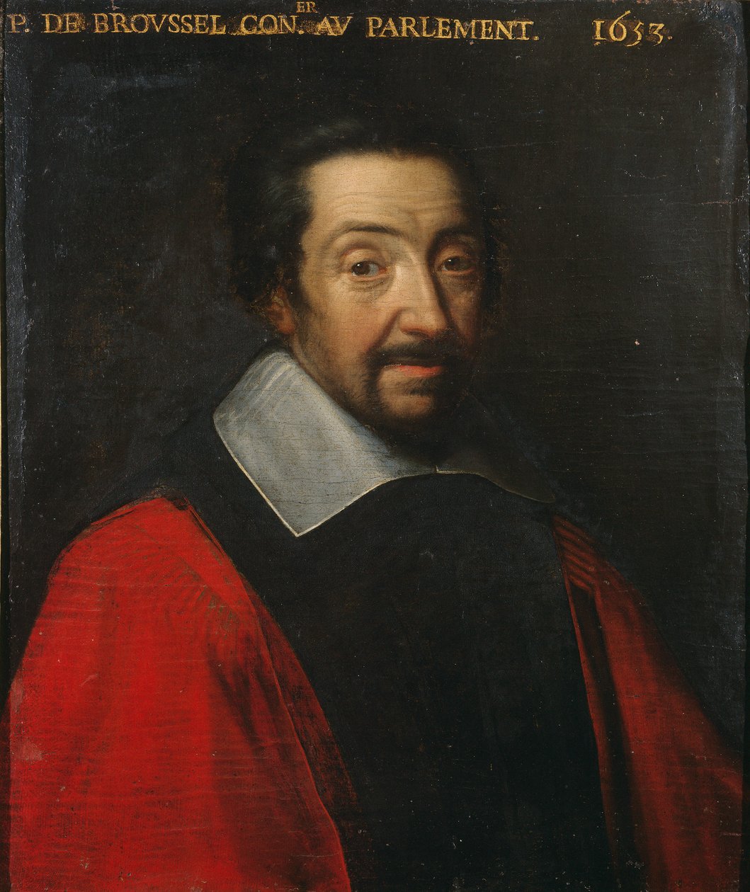 Porträt von Pierre Broussel 1576-1654 von Unbekannt