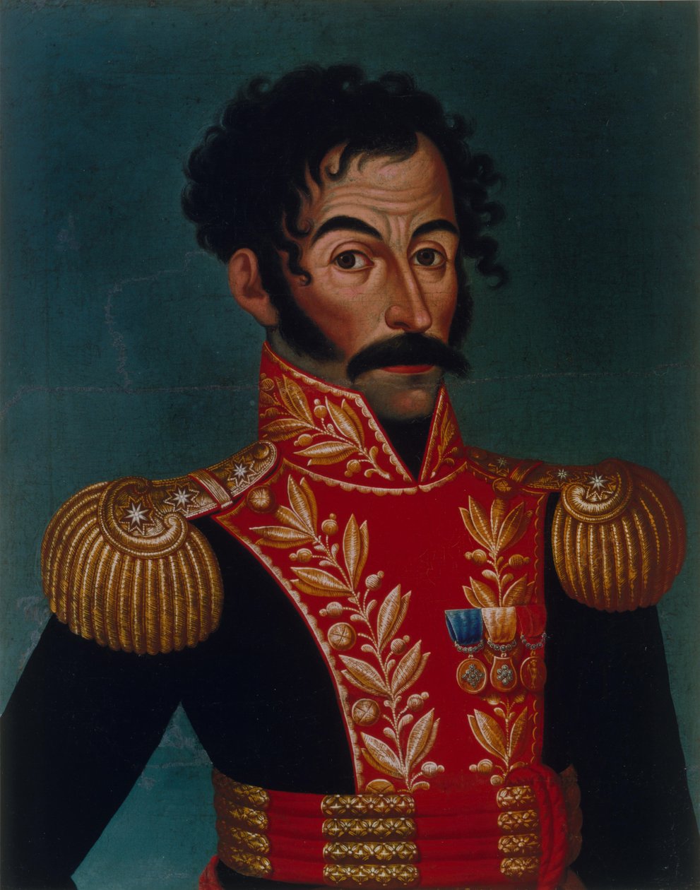Porträt von Simón Bolívar, 1823 von Unbekannt