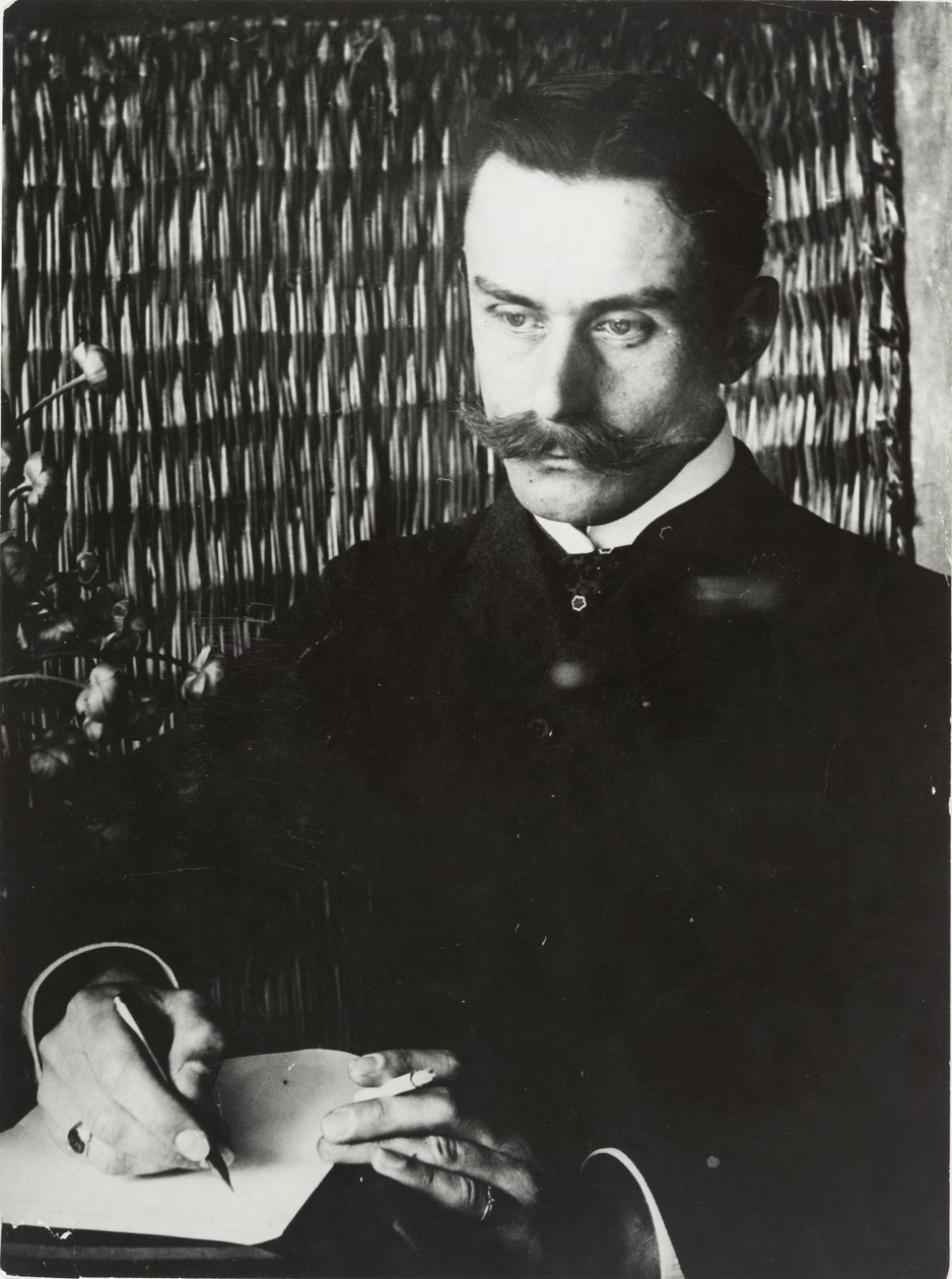 Porträt von Thomas Mann 1875-1955, ca. 1900 von Unbekannt