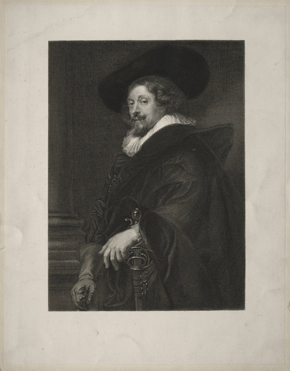 Porträt eines Mannes, 1800er Jahre von Unbekannt