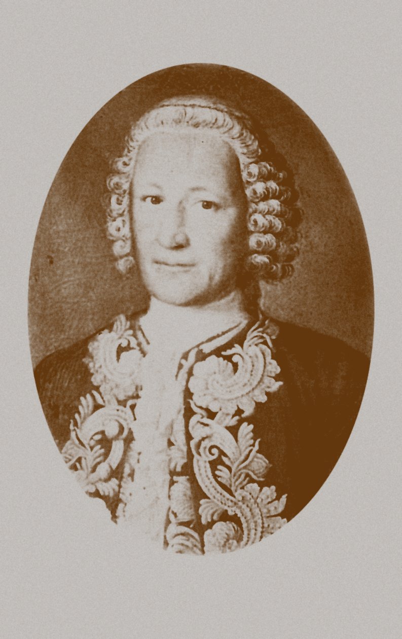 Porträt des Architekten Savva Ivanovich Chevakinsky von Unbekannt
