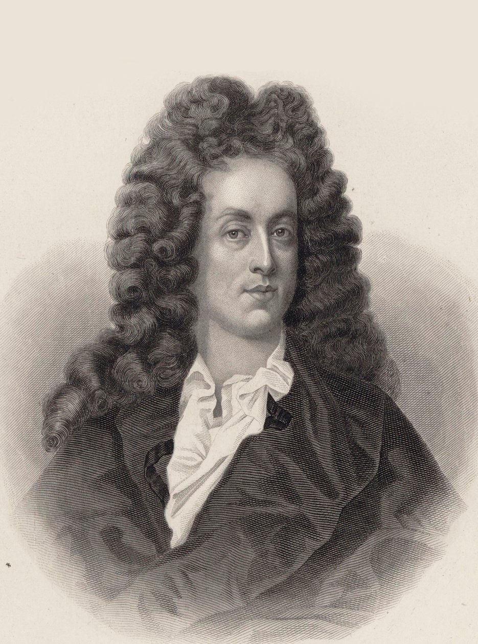 Porträt des Komponisten Henry Purcell von Unbekannt