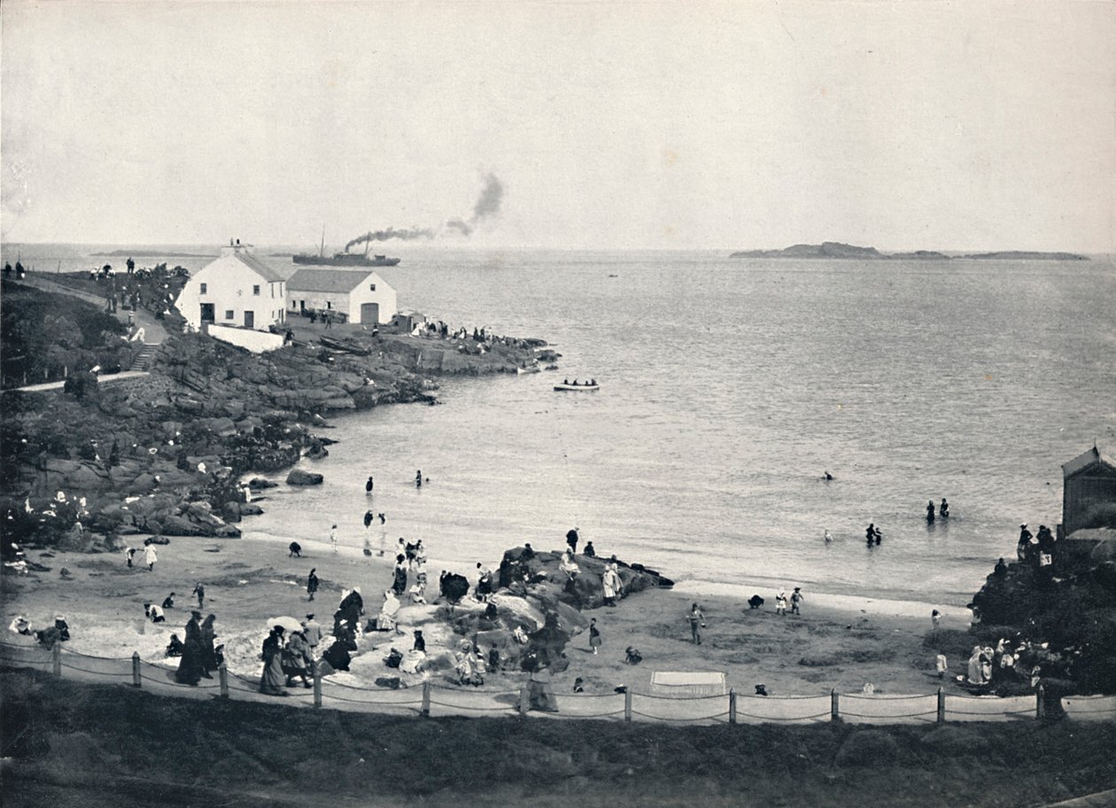 Portrush - Der Badeplatz, 1895 von Unbekannt