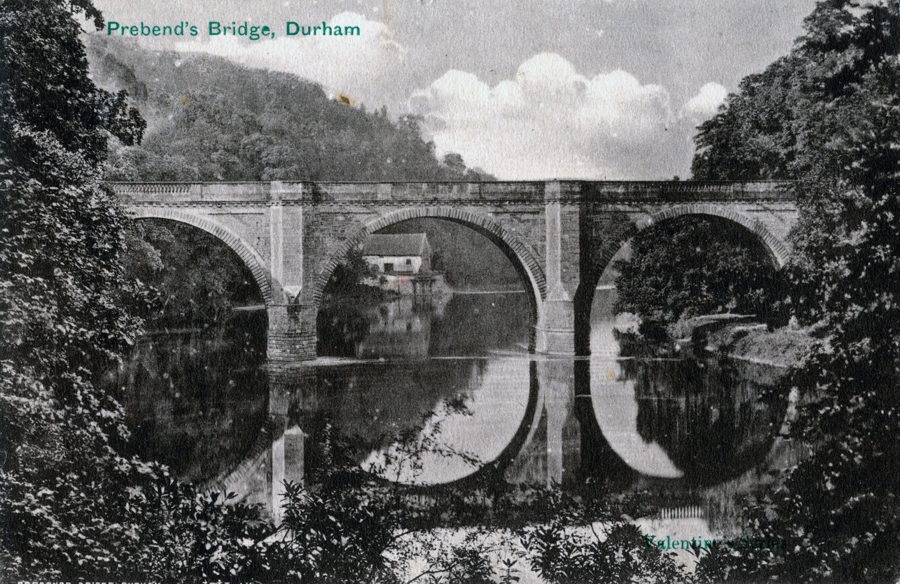 Prebends Bridge, Durham, 1905 von Unbekannt