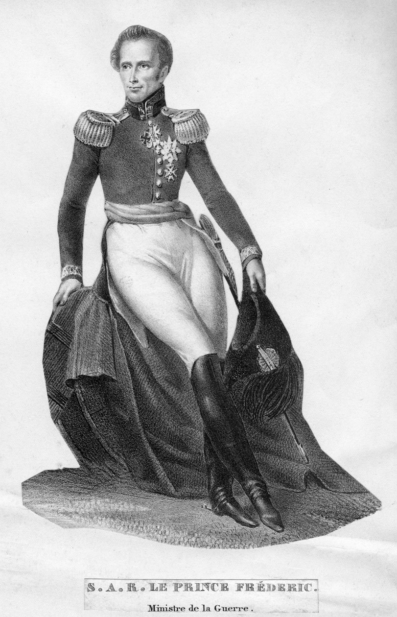 Prinz Frederic, Kriegsminister, 19. Jahrhundert von Unbekannt