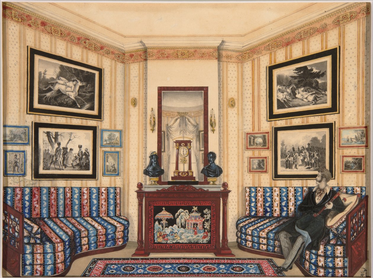 Fürst Golitsyn Zimmer, 1840er Jahre von Unbekannt