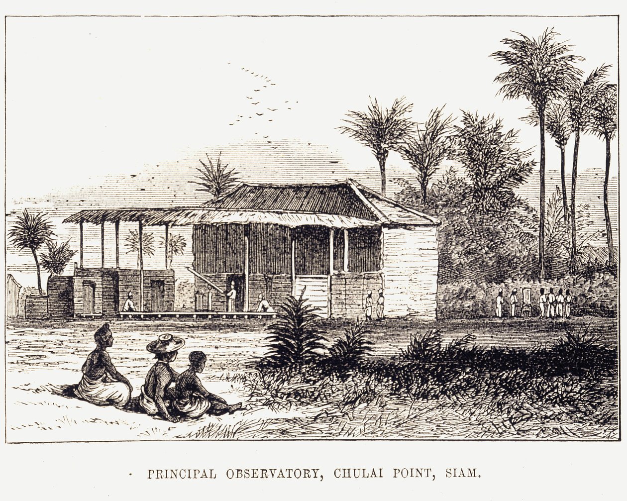 Hauptobservatorium, Siam, 1875 von Unbekannt
