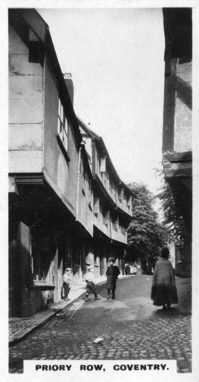 Priory Row, Coventry, West Midlands, ca. 1920er von Unbekannt