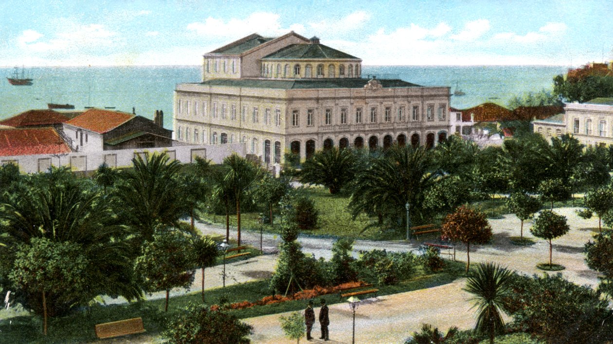 Öffentlicher Garten und Theater, Madeira von Unbekannt