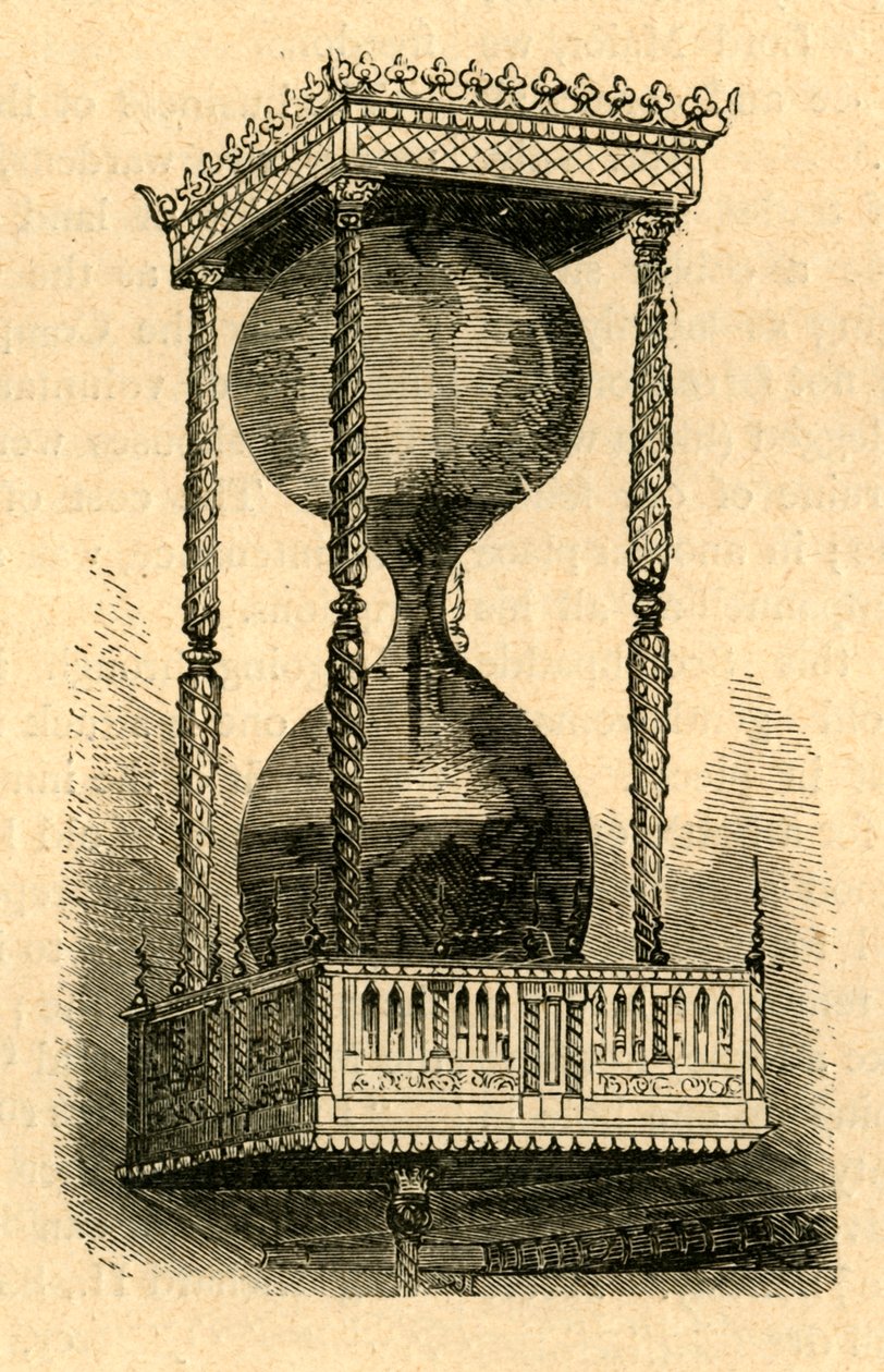 Kanzel-Sanduhr, 1897 von Unbekannt