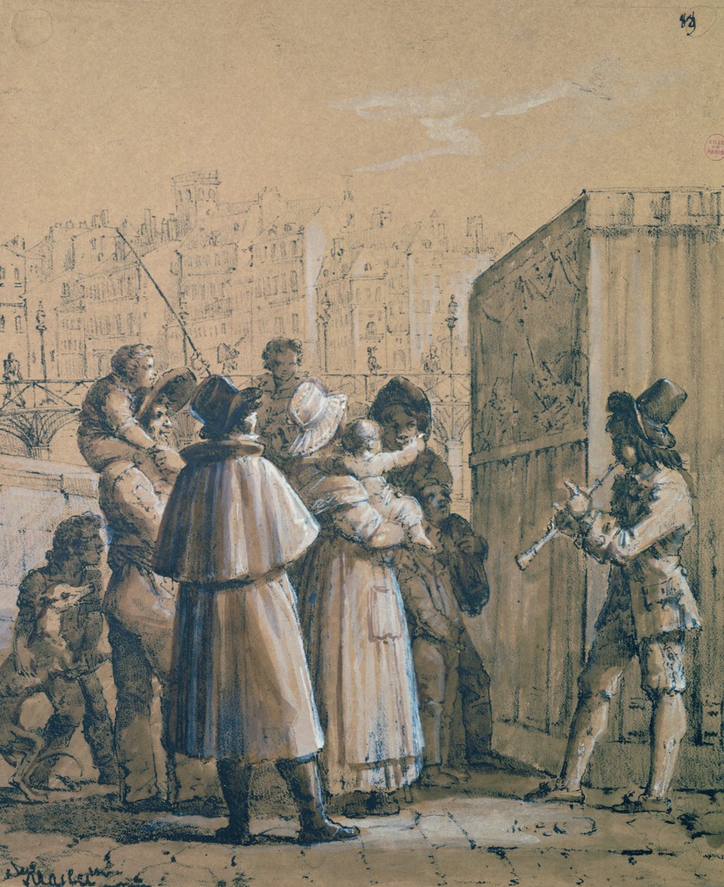 Puppentheater, Marlet von Unbekannt